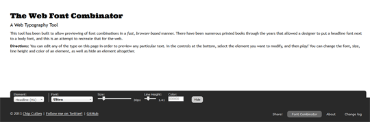 font-combinator
