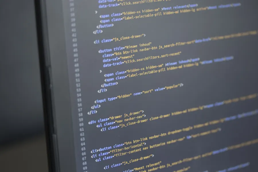 Données structurées affichées à l’écran
