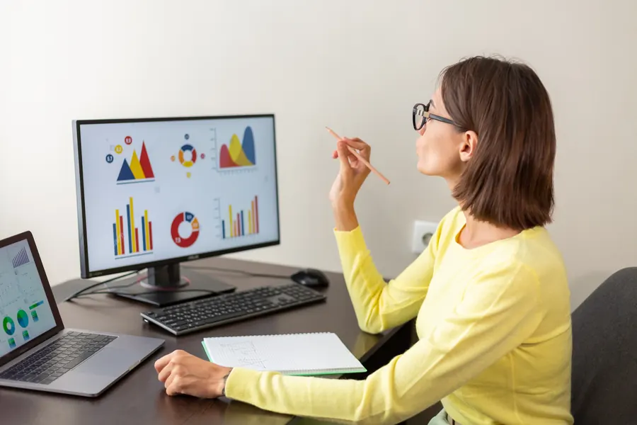 Analyse de données de recherche sur un ordinateur